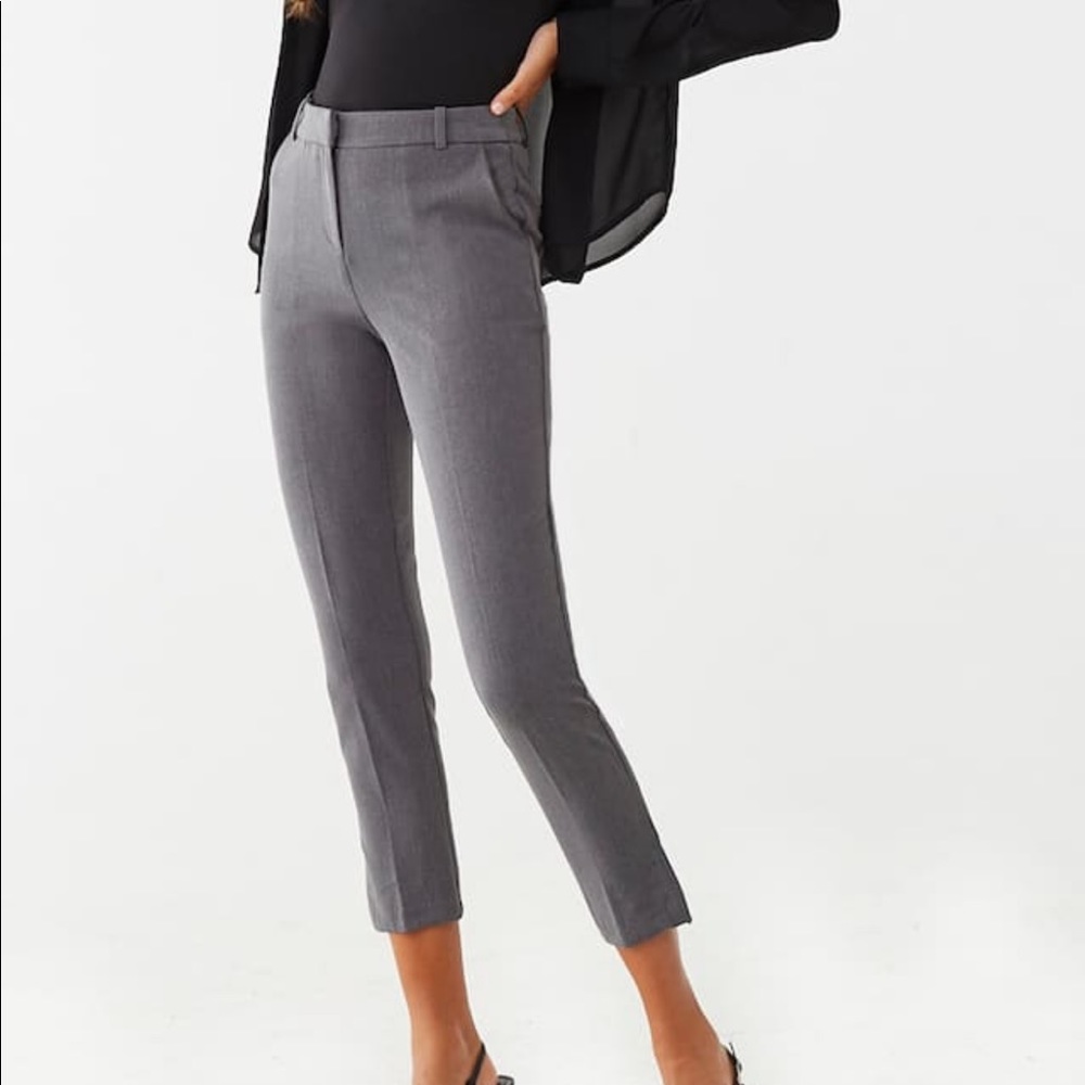 Heathered Ankle Pants